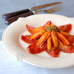 Balsamic Tomatoes and Carrots Salad