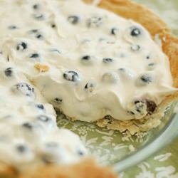 Blueberry Cream Pie