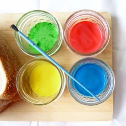 Milk Paints for Toast