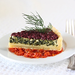 Spinach Feta Quiche