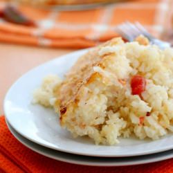 Rice w/Tomatoes & Cheese