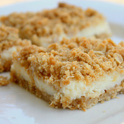 Creamy Lemon Crumb Squares