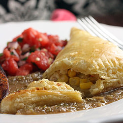 Baked Crab and Corn Empanadas