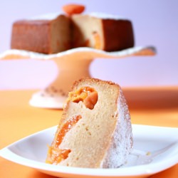 Marzipane Cake with Apricots