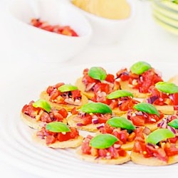 Tomato, Basil and Olives
