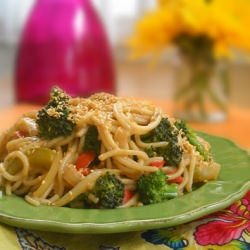 Nutty Gluten-Free Szechuan Noodles