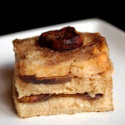 Fresh Fig Bread Pudding