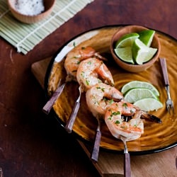 Tequila Shrimp Skewers