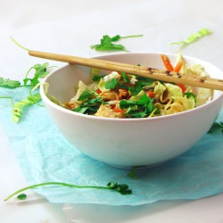 Miso Grilled Chicken Salad