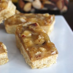 Maple, Ginger and Brazil Nuts Bars