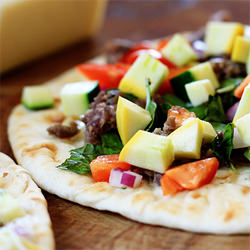 Flatbread Pizza with Sausage