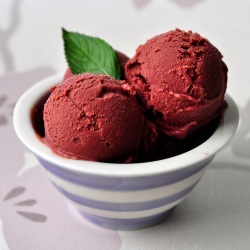 Chocolate Raspberry Ice Cream