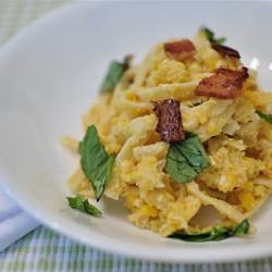 Pasta with Corn Pesto