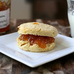Roasted Apricot Scones