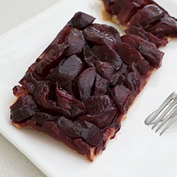 Apple Red Wine Tart