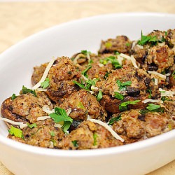 Sausage Stuffed Mushrooms