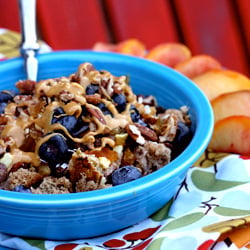 Whipped Banana Chia Oatmeal