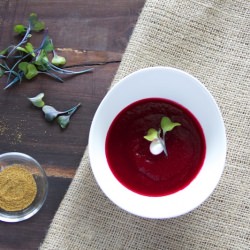 Roasted Baby Beet Soup