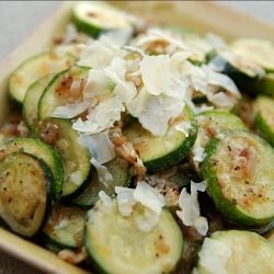 Zucchini, Shallots, & Parmesan