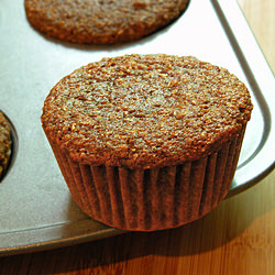 Bran Muffins with Dried Apricots
