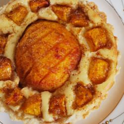 Peach Cream Cheese Tart