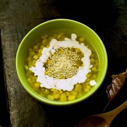 Sweet Corn Pudding w/Coconut Milk