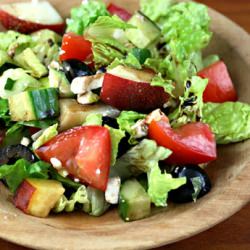 Favorite Green Salad with Balsamic