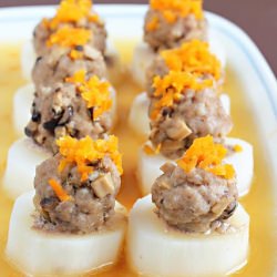 Steamed Meatball and Nagaimo
