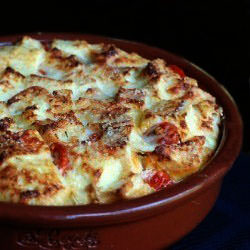 Focaccia Bread Pudding
