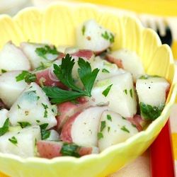 Light and Lemony Potato Salad
