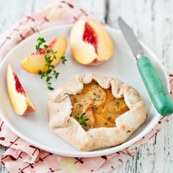Peach Lemon-Thyme Galettes