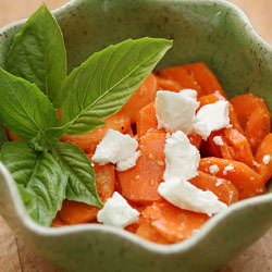 Carrot and Goat Cheese Salad