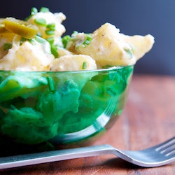 Vegan Cajun Potato Salad