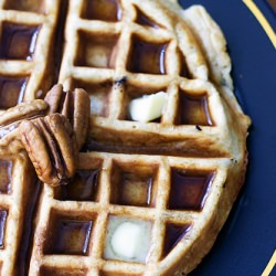 Butter Pecan Waffles