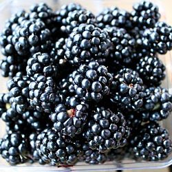 Blackberry Upside-Down Cake