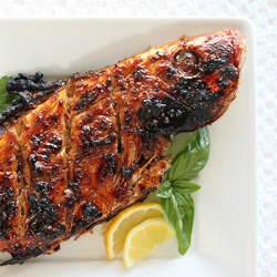 Grilled Whole Red Snapper