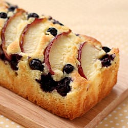 Nectarine and Blueberry Cake