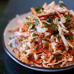 Korean Style Spicy Slaw