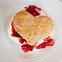 Lemony Strawberry Shortcake