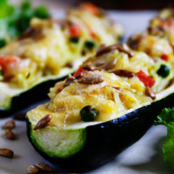 Stuffed Zucchini