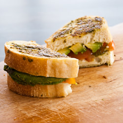 Tomato Avocado Sandwich