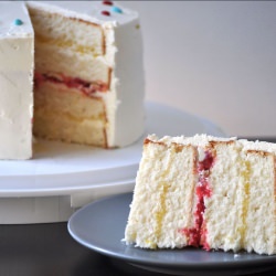 Lemon Raspberry Cake