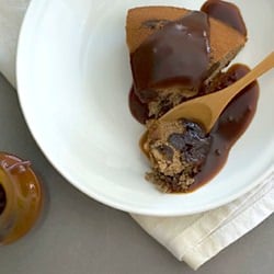 Prune and Buckwheat Skillet Cake