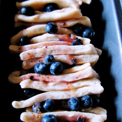 Lemon Blueberry Pull Apart Bread