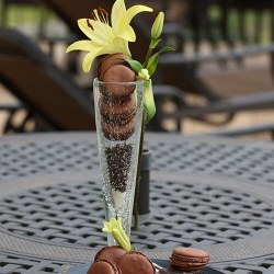 Triple Macarons au Chocolat