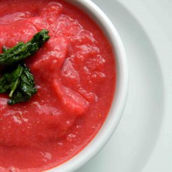 Vegan Strawberry Sorbet