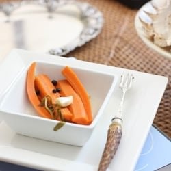 Tarragon Pickled Carrots