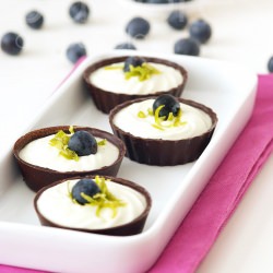 Chocolate Tartelettes & Lime Mousse