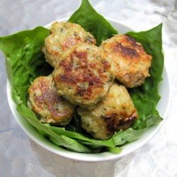 Pesto Chicken Meatballs