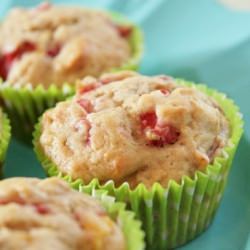 Strawberry Orange Sunrise Muffins
